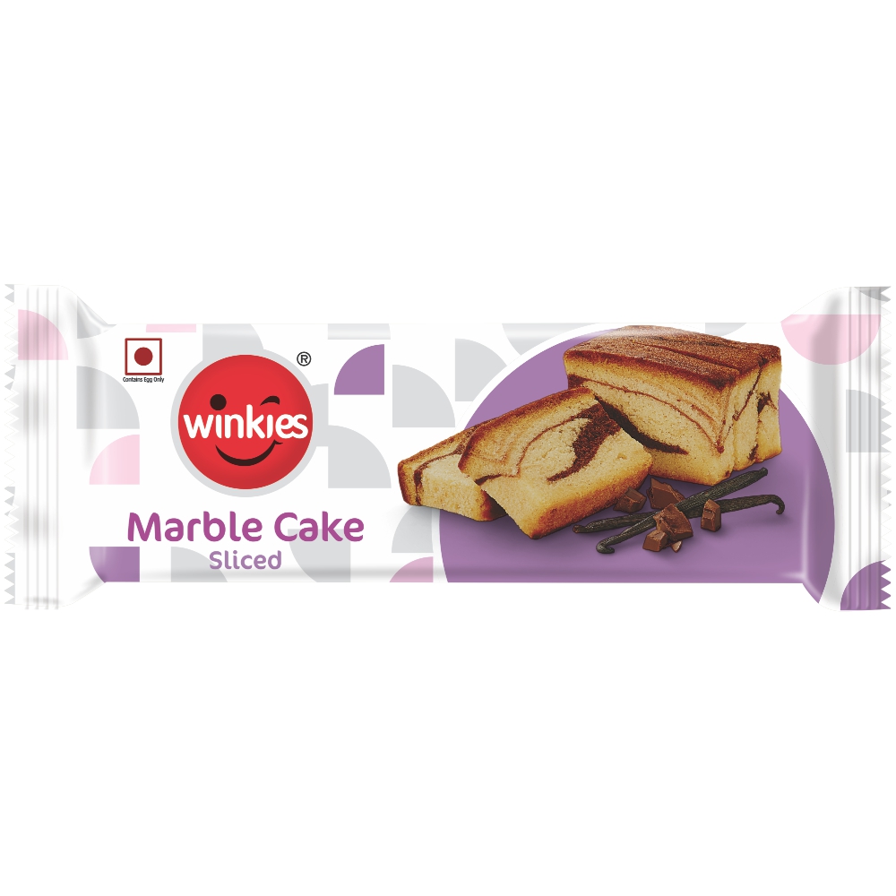 WINKIES MARBLE SLICE CAKE - 45 GM